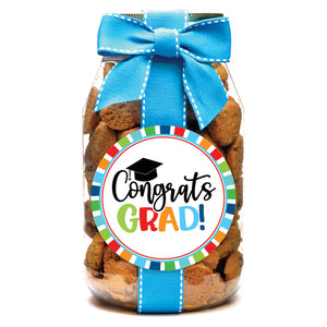 Congrats Grad Nams -10 oz Qt Jar