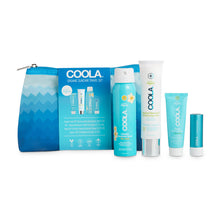 Load image into Gallery viewer, Coola 4-pc Organic Suncare Travel Set
