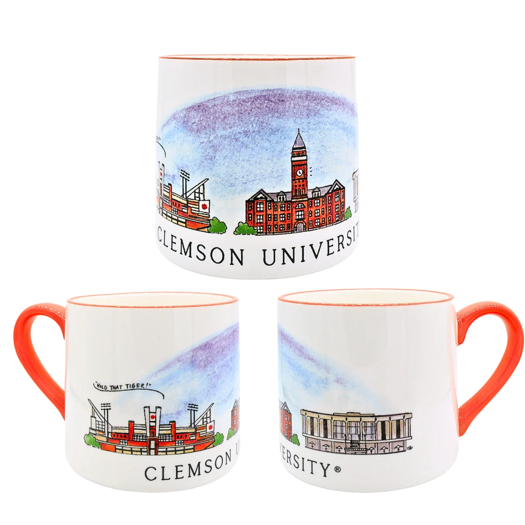 Clemson Skyline Mug