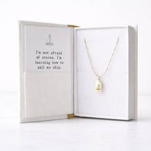 Load image into Gallery viewer, L&amp;E Storytellers Necklace -Boat
