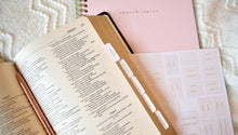 Load image into Gallery viewer, Church Notes Bible Tabs -Pink &amp; Cream
