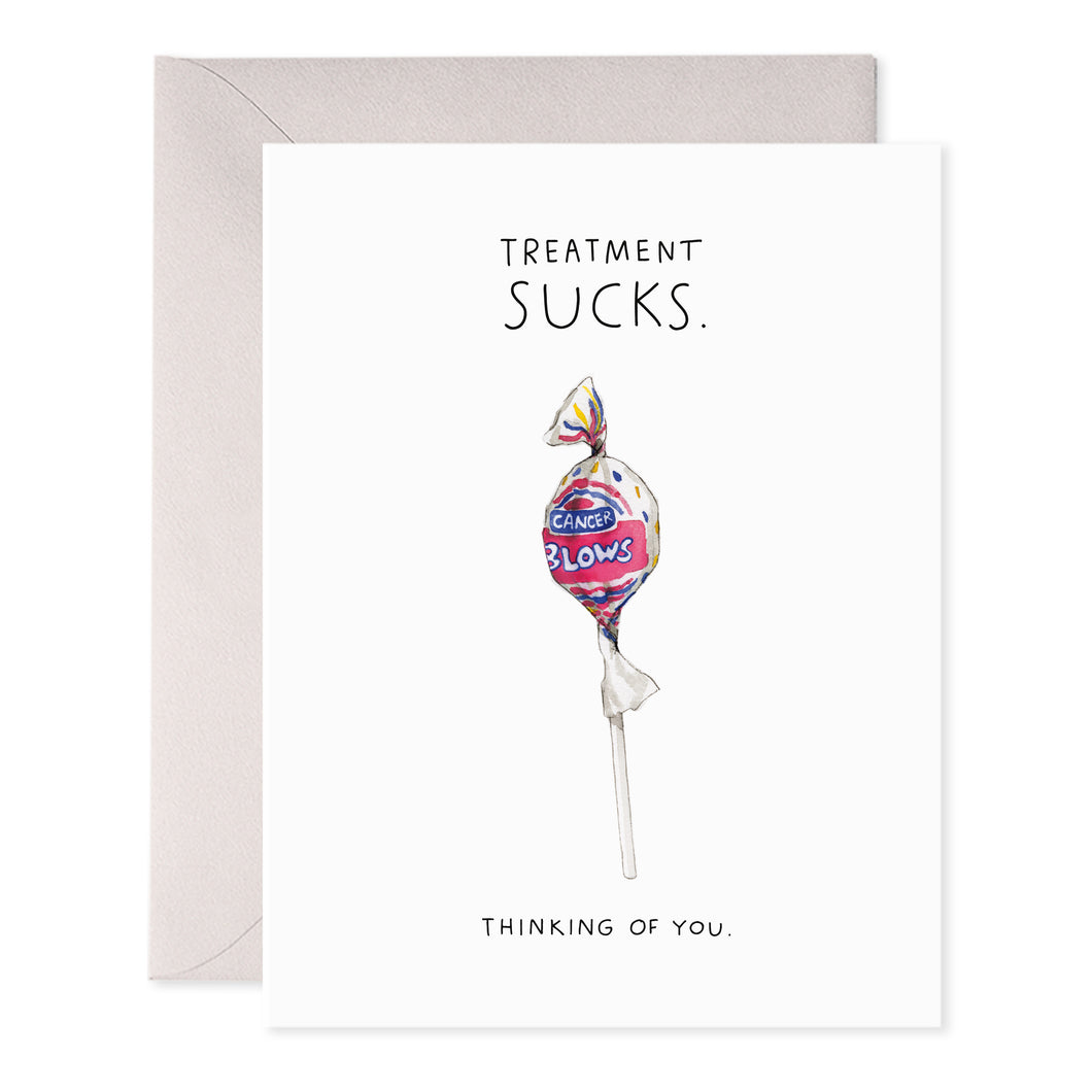 E Frances Everyday Card -Treatment Sucks