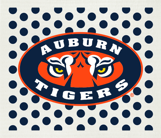 Swedish Dish Cloth / Sponge -Auburn University