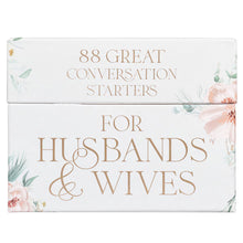 Load image into Gallery viewer, 88 Great Conversations Starters For Husbands &amp; Wives
