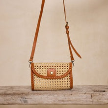 Load image into Gallery viewer, Rattan Woven Clutch
