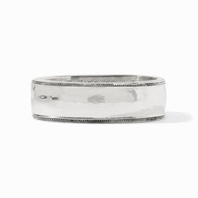 Load image into Gallery viewer, Julie Vos Silver Cannes Statement Hinge Bangle
