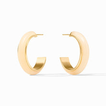 Load image into Gallery viewer, Julie Vos Carnaby Hoops -Ivory
