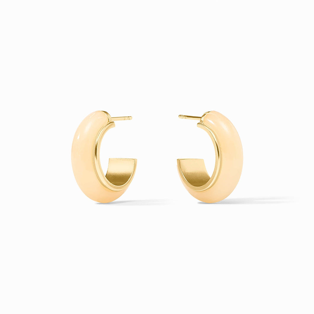 Julie Vos Carnaby Hoops -Ivory