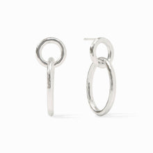 Load image into Gallery viewer, Julie Vos Silver Catalina Link Earring
