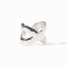 Load image into Gallery viewer, Julie Vos Silver Catalina X Ring
