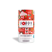 Load image into Gallery viewer, Poppy Popcorn -Christmas Confetti Holiday Cylinder
