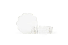 Load image into Gallery viewer, Unbreakable Clear Scalloped Coaster

