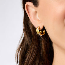 Load image into Gallery viewer, Julie Vos Cobblestone Double Hoop
