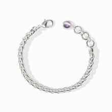Load image into Gallery viewer, Julie Vos Silver Cobblestone Link Bracelet
