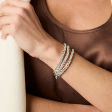 Load image into Gallery viewer, Julie Vos Silver Cobblestone Link Bracelet
