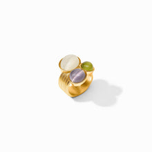 Load image into Gallery viewer, Julie Vos Cobblestone Statement Ring -Multi-Stone Cat's Eye
