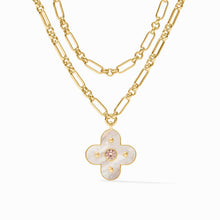 Load image into Gallery viewer, Julie Vos Colette Statement Necklace -Champagne
