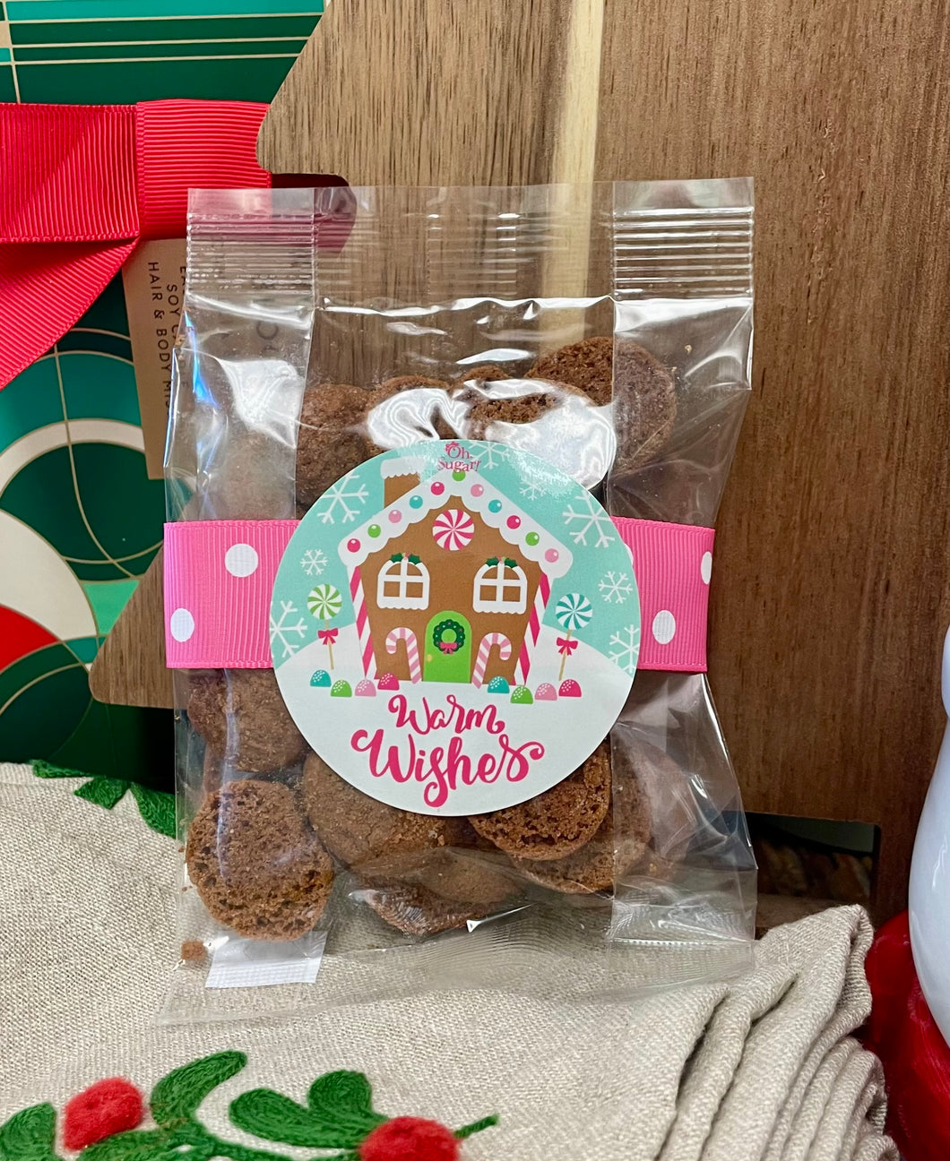 Warm Wishes Ginger Snaps Nams -2 oz
