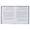 Walk Through God’s Word Navy Faux Leather Devotional