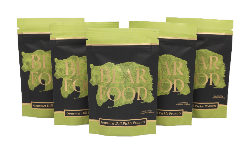 Bear Food Dill Pickle Peanuts -2 oz