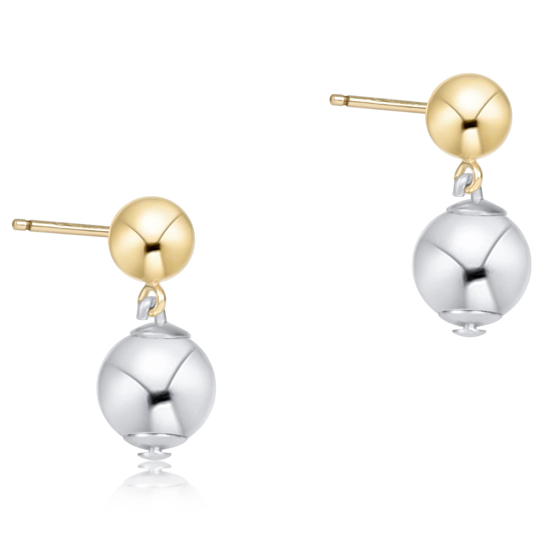 enewton Classic 10mm Ball Drop Stud -Mixed Metal