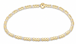enewton egirl Hope Sincerity 2mm Bracelet -White