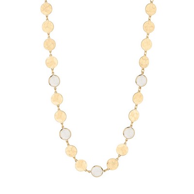 MBS Necklace -Ella Gold Clear