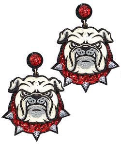 Gameday Bulldog Earrings