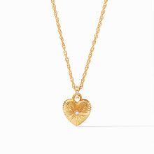 Load image into Gallery viewer, Julie Vos Esme Heart Solitaire Necklace

