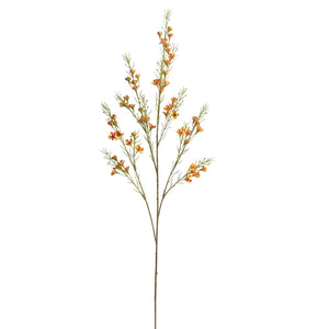 Yellow Waxflower Spray -44"