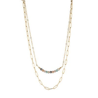 MBS Necklace -Faith Light Multi