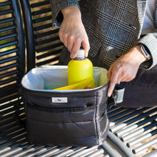 Load image into Gallery viewer, Scout Road Snacks Lunch Bag -Black Puffer
