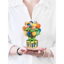 Load image into Gallery viewer, Birthday Bouquet Card -Balloons
