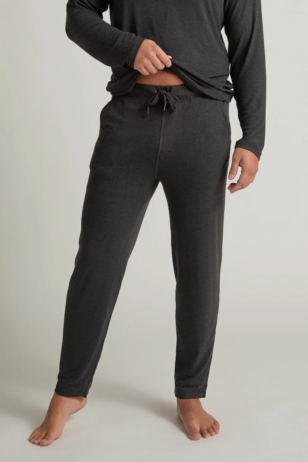 Men's Lounge Jogger Pants -Charcoal