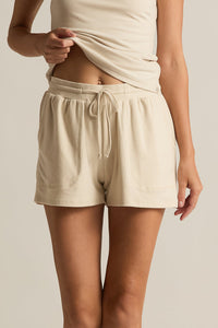 Soft Collection Lounge Shorts -Oatmeal