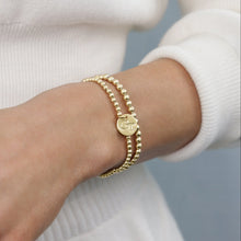 Load image into Gallery viewer, enewton ecollegiate classic gold 3mm bracelet -georgia tech
