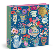 Load image into Gallery viewer, Victoria Ball Potted Teacups Foil Puzzle
