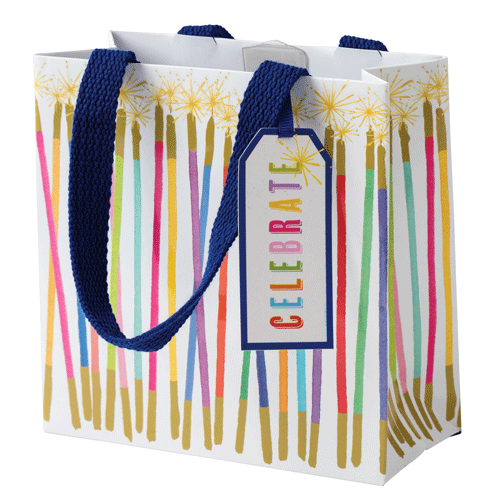 Gift Bag -Sm -Party Candles