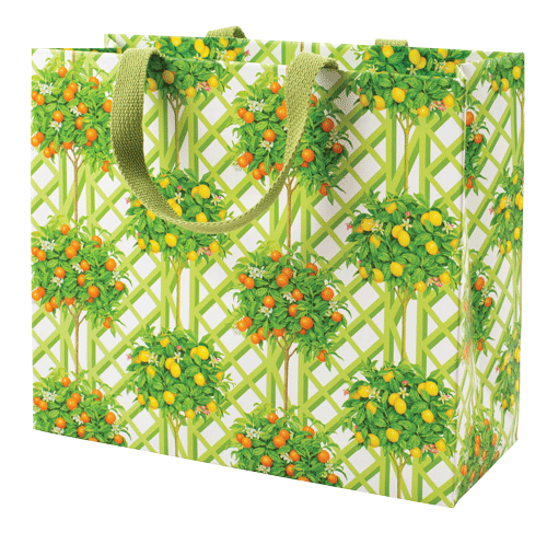 Gift Bag -Lg -Citrus Topiaries