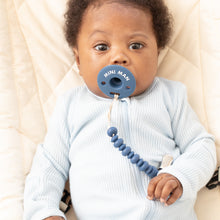 Load image into Gallery viewer, Happy Pacifier Clip -Navy
