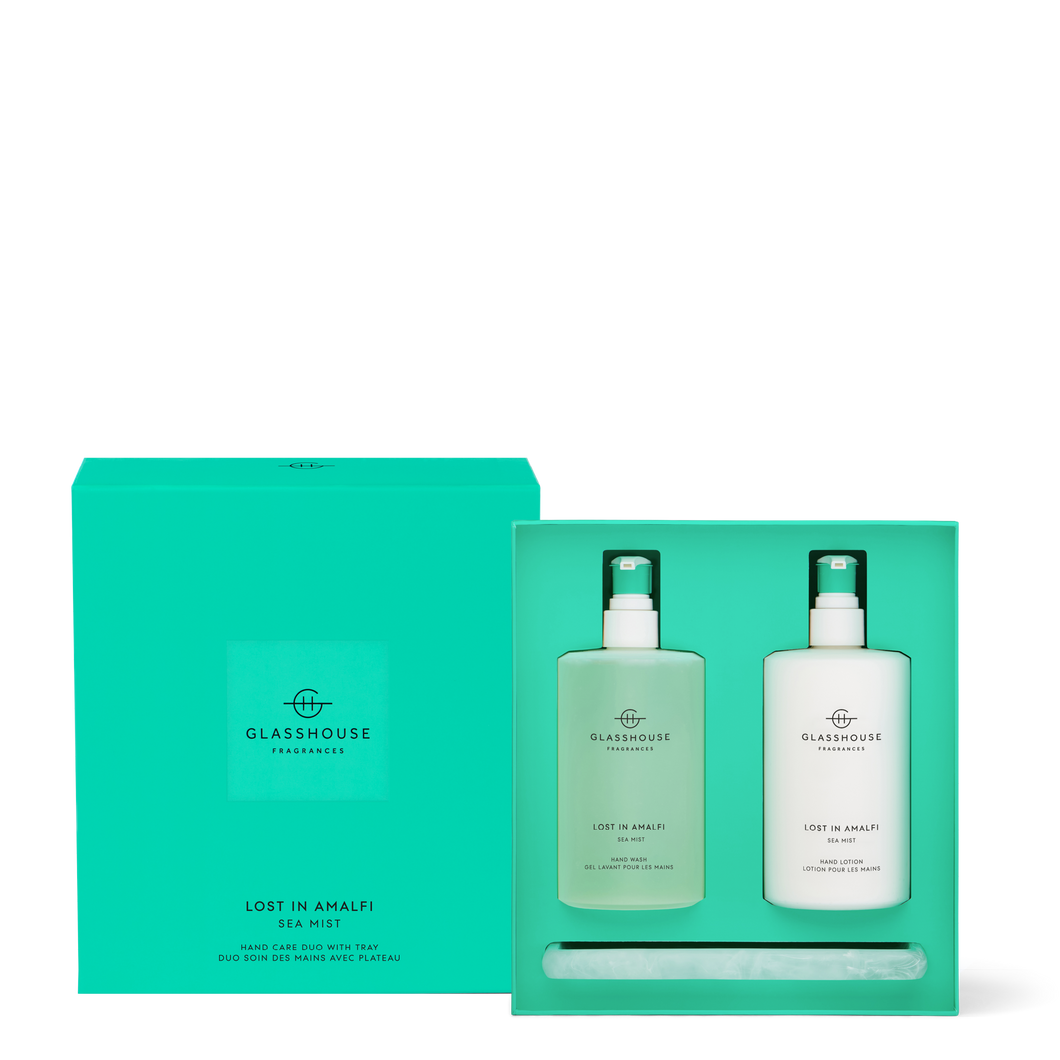 Glasshouse Hand Care Duo w/ Tray -Lost in Amalfi