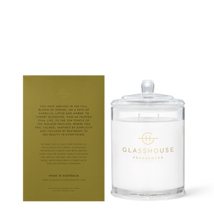 Glasshouse 13.4 oz. Candle -Kyoto in Bloom