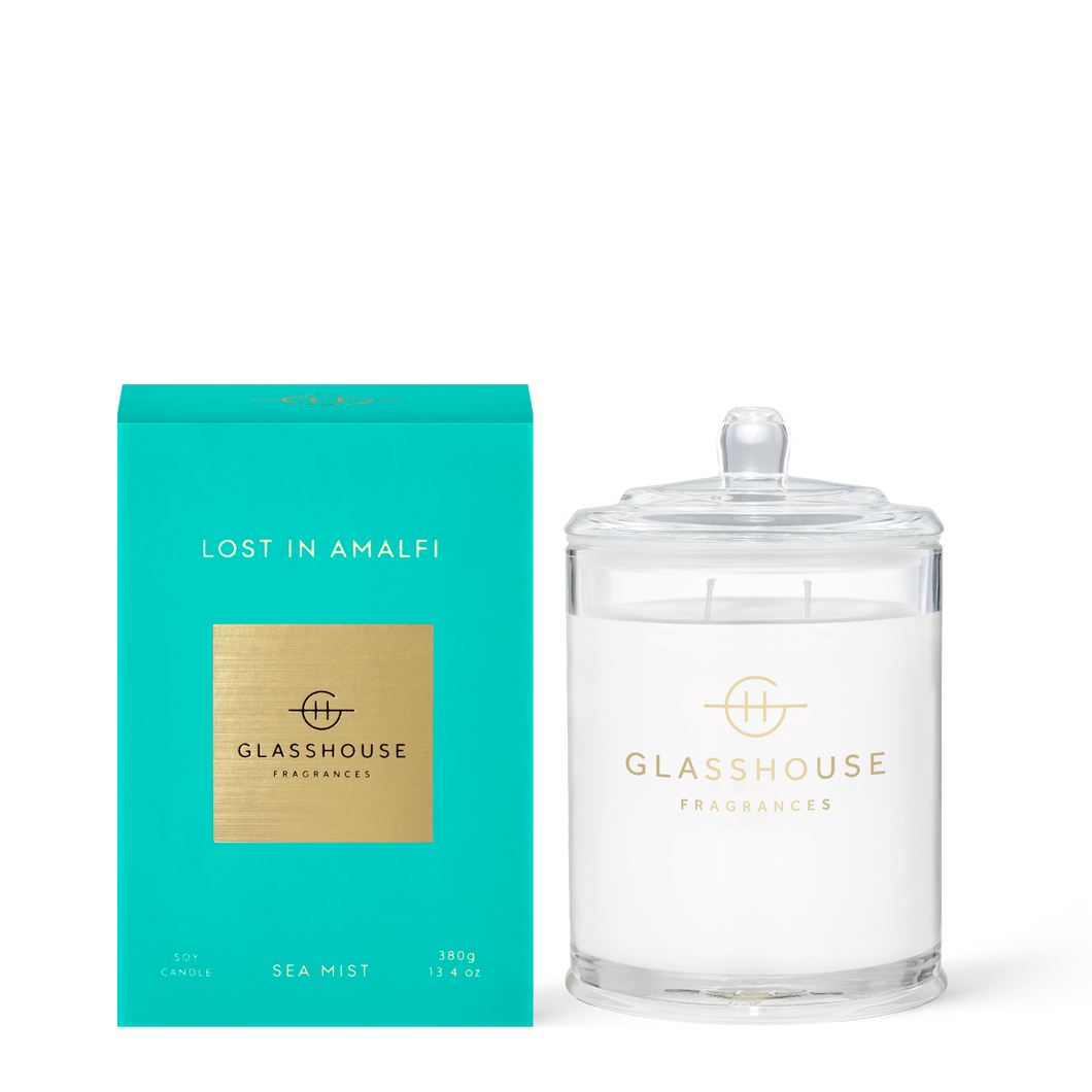 Glasshouse 13.4 oz. Candle -Lost in Amalfi