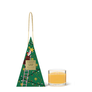 Glasshouse Christmas Ornament Candle