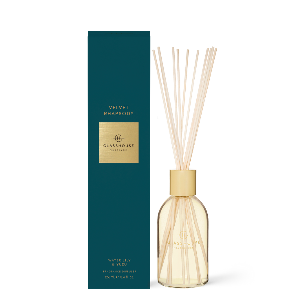 Glasshouse Fragrance Diffuser -Velvet Rhapsody
