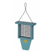 Load image into Gallery viewer, Suet Feeder w/ Tail Prop -Lake Blue
