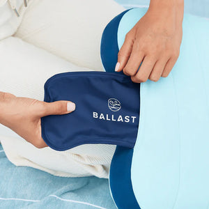 Ballast Beach Pillow Cool Combo -Tropical Blue