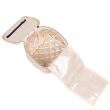 Load image into Gallery viewer, Scout Hidden Gem Jewelry Case -Quilted Champagne
