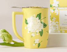 Load image into Gallery viewer, Tea Forte Fiore Steeping Cup with Infuser Hydrangea
