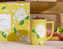 Load image into Gallery viewer, Tea Forte Fiore Steeping Cup with Infuser Hydrangea

